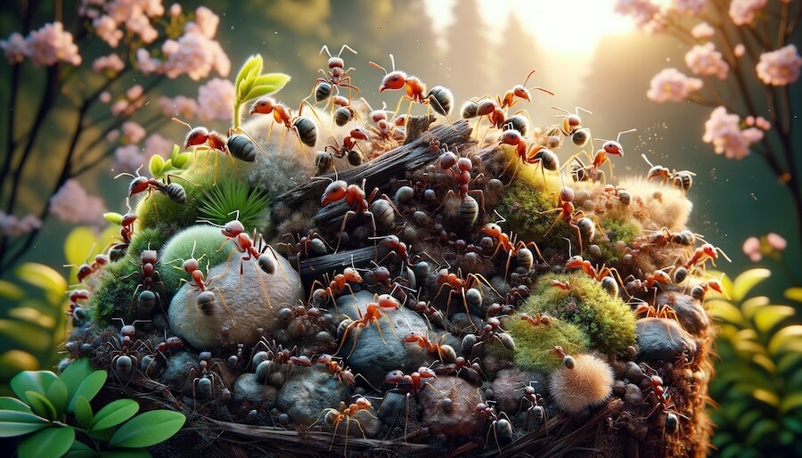 Types of Ants in Northern Virginia